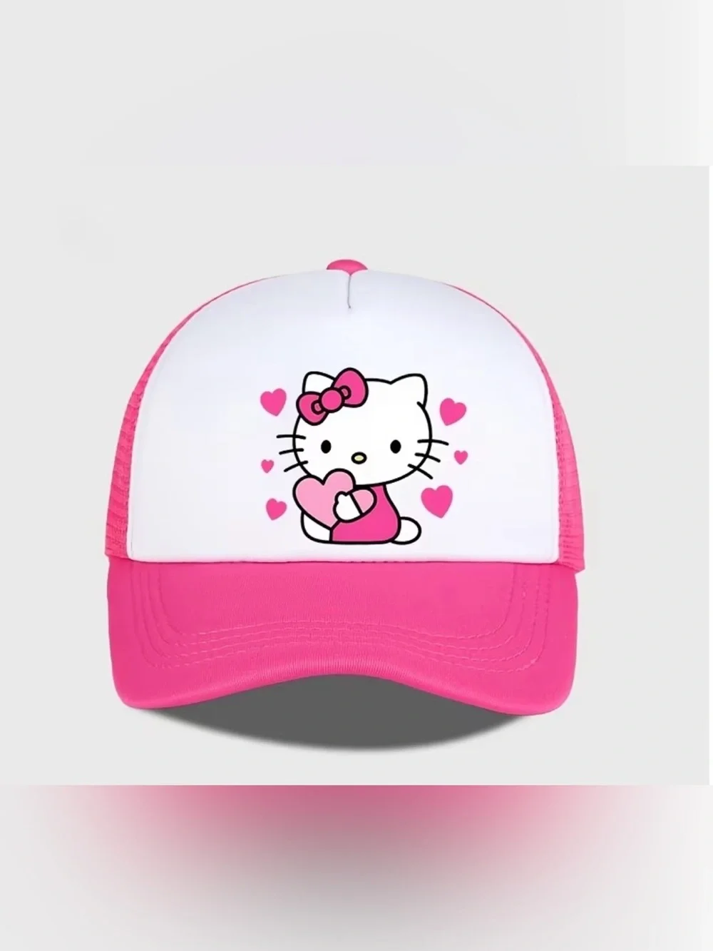 Hello Kitty Heart Trucker Cap